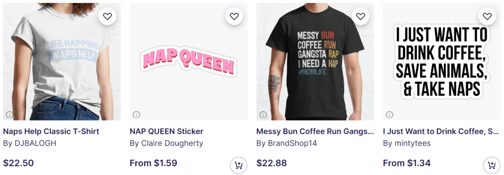 How To Be Successful on Redbubble: Offer cross-niche designs