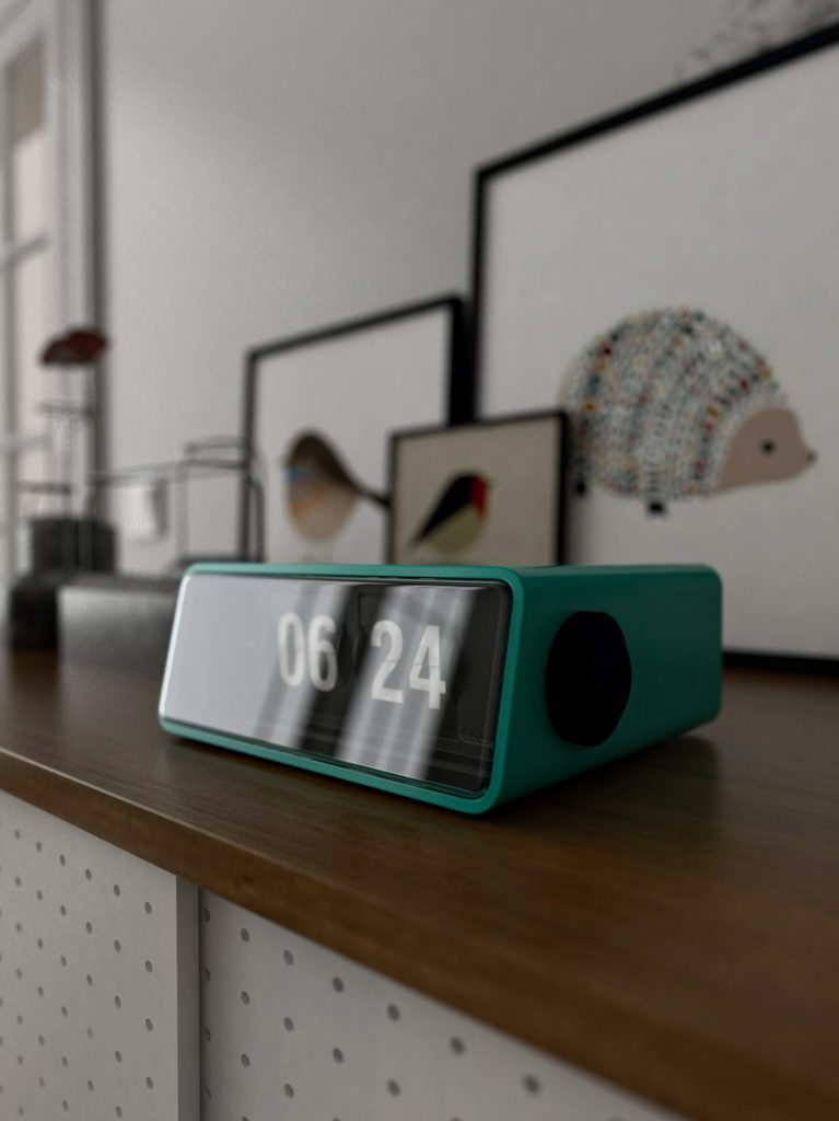 Desk clock adds character to a room