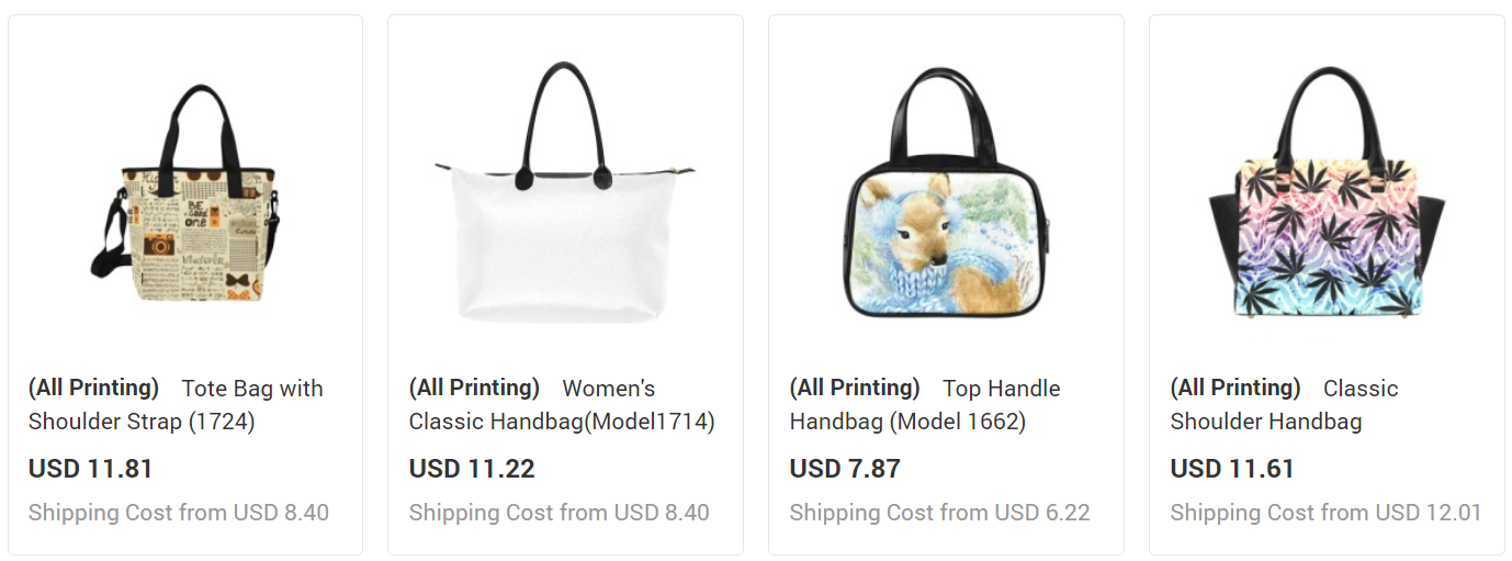 17 Print On Demand Bags & Backpacks To JOIN Passive Marketeer