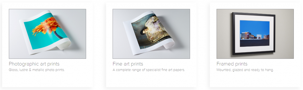 Custom art prints on Pwinty