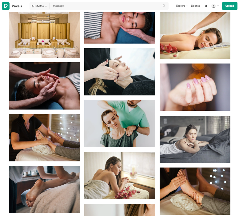 13 Best Side Hustles For Massage Therapists: Sell photographs online via stock websites