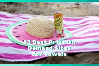 13 Print On Demand Towels For Baths & Beaches