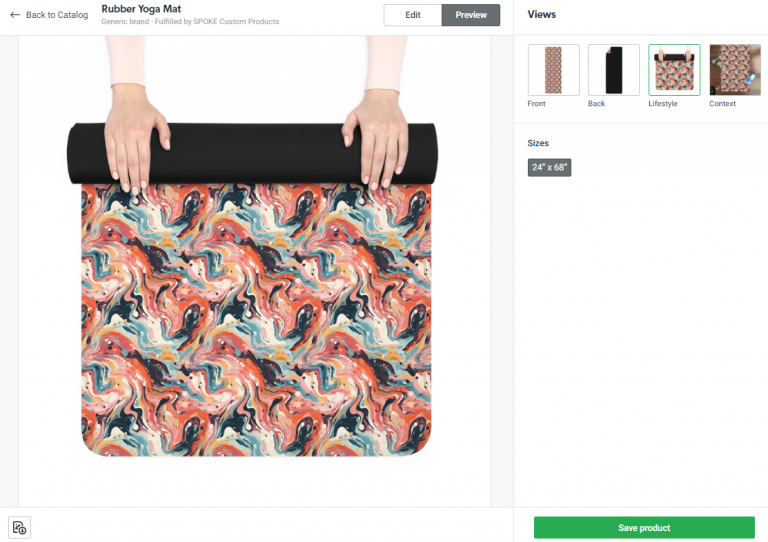 14 Best Sites For Print On Demand Yoga Mats Passive Marketeer