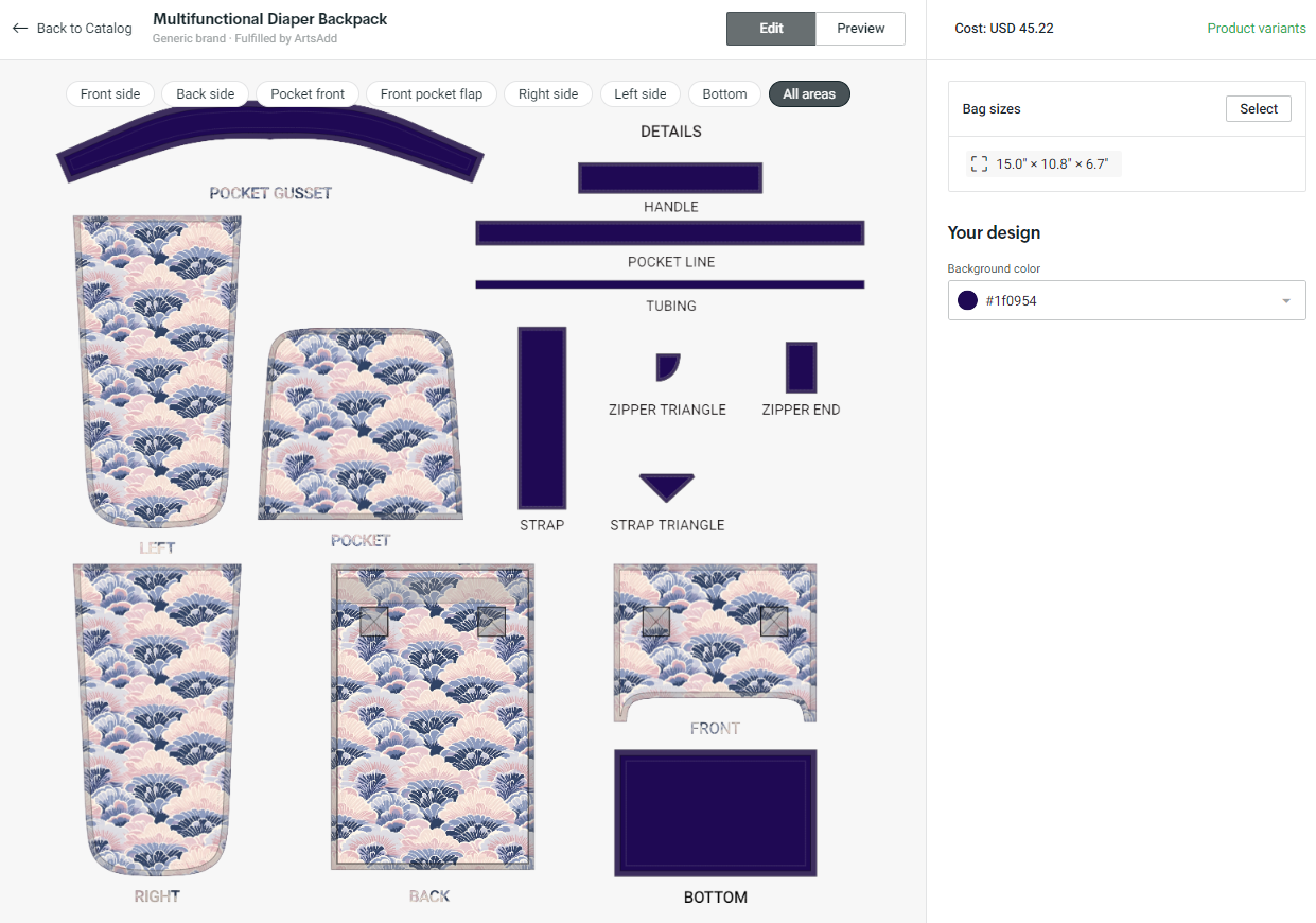 Backpack Printify 17 Print On Demand Bags & Backpacks To JOIN โ Passive Marketeer